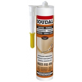 Montāžas līme Soudal universāla 49A 280 ml | Montāžas līmes ➟ prof.lv