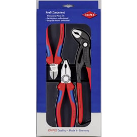 Stangu Komplekts Knipex Bestseller Set 3gab., Sarkana (002009V01) | Cauruļu stangas ➟ prof.lv