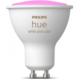 Viedā LED Spuldze Philips Hue White And Color Ambiance 929001953111 GU10 5W 2000-6500K 1pcs | Piegāde ar pakomātu ➟ prof.lv