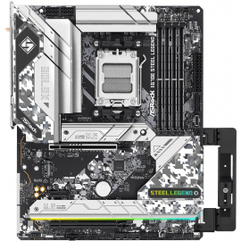 Asrock Steel Legend Motherboard ATX, AMD X670E, DDR5 (X670E STEEL LEGEND) | Motherboards ➟ prof.lv