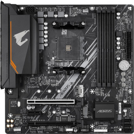 Mātesplate Gigabyte Aorus Elite MicroATX, AMD B550, DDR4 (B550MAORUSELITE1.3) | Mātesplates ➟ prof.lv