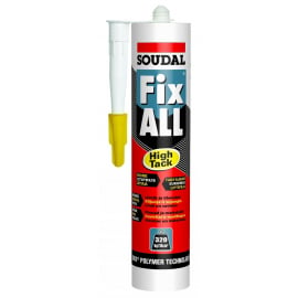 Līme - hermētiķis Soudal FIX ALL HT 290 ml, pelēks | Montāžas līmes ➟ prof.lv