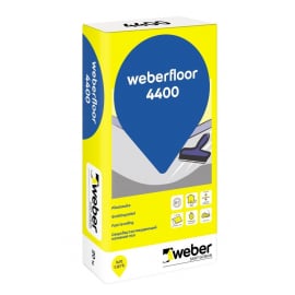 Grīdas izlīdzinātājs Weber Floor 4400 (Vetonit) 20kg | Grīdu izlīdzinošie maisījumi ➟ prof.lv