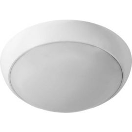 Plafon lampa Lena Lighting ar sensoru Saturn RCR 75W E27, IP 54, balta | Plafoni ➟ prof.lv