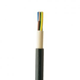 Spēka kabelis Faber Kabel NYY-J 5x4.0mm2, 0.6/1kV, melns 1m (010049) | Spēka kabeļi ➟ prof.lv