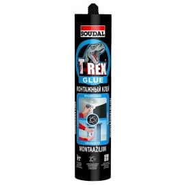 Montāžas līme Soudal T-REX 310 ml, caurspīdīga | Montāžas līmes ➟ prof.lv