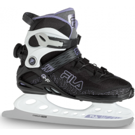 Daiļslidošanas Slidas Fila Primo Ice Qfit Lady Melnas/Violetas | Slidas ➟ prof.lv