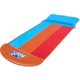 Ūdens Slidkalniņš Bestway ‎H2Ogo! Tsunami Splash Ramp Triple Slide ‎‎52479 Orange/Blue/Red (6941607308998) | Piepūšamās atrakcijas ➟ prof.lv