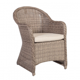 Home4You Garden Chair TOSCANA 60x69xH86cm, Grey Beige (10522) | Garden chairs ➟ prof.lv