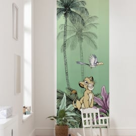 Fototapetes Komar Disney Jungle Simba uz flizelīna pamata 100x280cm, 2,8m2 (2 strēmeles) DX2-019 | Fototapetes ➟ prof.lv