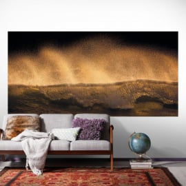 Fototapetes Komar Stefan Hefele Golden Wave uz flizelīna pamata 200x100cm, 2m2 (1 strēmele) SH006-VD1 | Fototapetes ➟ prof.lv