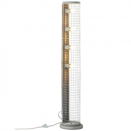 Stāvlampa Net 4x60W E27 betona (248430) (93422/70) | Stāvlampas ➟ prof.lv