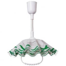 Virtuves lampa Flaga 60W zaļa (065131) (Flaga_GREEN) | Virtuves lampas ➟ prof.lv