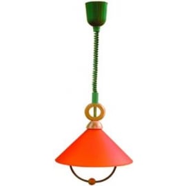 Virtuves lampa Stozek 60W, oranža (060026) (51Stozek/ORANGE ) | Virtuves lampas ➟ prof.lv