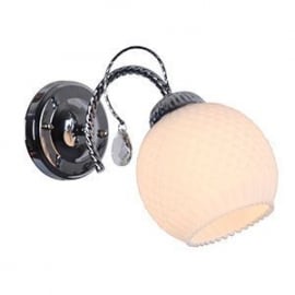 Sienas lampa Amely 60W, E27, hroma (148138) (6554/1W) | Sienas lampas ➟ prof.lv