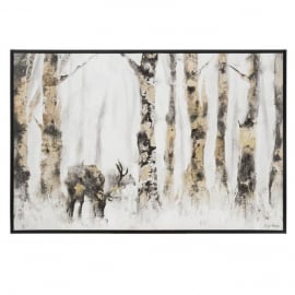 Ankle with frame Forest 62x92cm (008284)(318582) | Wall paintings and pictures ➟ prof.lv