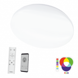 LED Panelis Tope Lighting Light Sofia 36W, 3000-6000K, 5988Lm, IP20 (6004000072) | Led kupolveida gaismekļi ➟ prof.lv