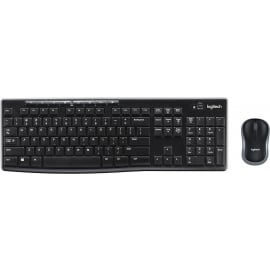 Logitech MK270 Keyboard + Mouse Nordic Black (920-004535) | Keyboards ➟ prof.lv