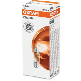 Kvēlspuldze Osram Original Festoon Numura Zīmēm Un Gabarītgaismām 12V 10W 1gb. (O6438) | Kvēlspuldzes ➟ prof.lv