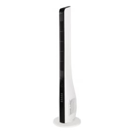 Grīdas Ventilators Nordic Home ar taimeri NHC FT-550 White/Black (7333048038722) | Gaisa ventilatori ➟ prof.lv