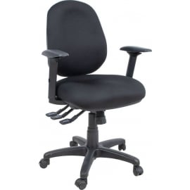 Home4you Saga Office Chair Black | Office chairs ➟ prof.lv