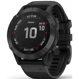 Viedpulkstenis Garmin Fenix 6 Pro Black (010-02158-02) | Viedpulksteņi ➟ prof.lv