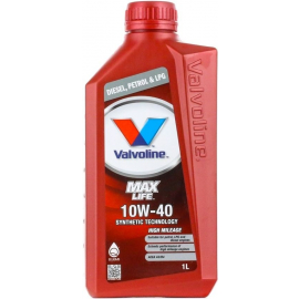 Motoreļļa Valvoline Maxlife Pussintētiskā 10W-40 | Motoreļļas ➟ prof.lv