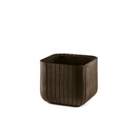 Puķu Pods Keter Cube, 29.5x29.5x29.7cm | Puķu podi ➟ prof.lv