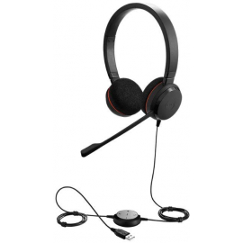 Jabra Evolve 20 Stereo UC USB-C наушники Черные (4999-829-289) | Jabra ➟ prof.lv