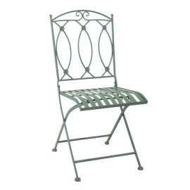 Home4You Garden Chair MINT foldable, 42x51xH90cm, metal, green (40053) | Garden chairs ➟ prof.lv