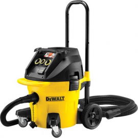 DeWalt Промышленный пылесос 38 л, 1400 Вт, влажная/сухая уборка, 15 кг (DWV902L-QS) | Строительные пылесосы ➟ prof.lv