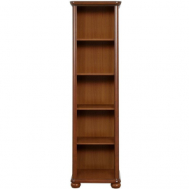 Black Red White Natalia Wardrobe, 56x45x197cm, Walnut (S41-REG60-WIP) | Shelves ➟ prof.lv