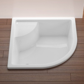 Ravak Sabina-80 80x80cm Shower Tray = White (A214001020) | Shower pads ➟ prof.lv