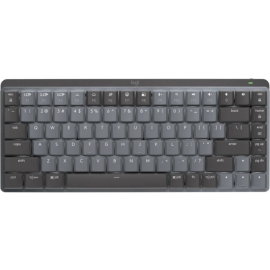 Klaviatūra Logitech MX Mechanical Mini Linear Nordic Melna (920-010777) | Klaviatūras ➟ prof.lv