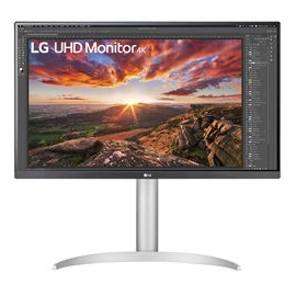 Монитор LG 27UP850N-W UHD, 27 дюймов, 3840x2160 пикселей, 16:9, серебристый (27UP850N-W.AEU) | Lg ➟ prof.lv