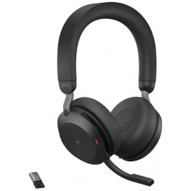 Jabra Evolve2 75 Link380a UC Стерео Беспроводные наушники Черные (27599-989-999) | Jabra ➟ prof.lv