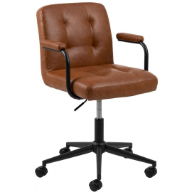 Home4You Cosmo Office Chair Brown/Black | Office chairs ➟ prof.lv