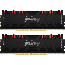 Operatīvā Atmiņa Kingston Fury Renegade RGB KF436C16RBAK2/16 DDR4 16GB 3600MHz CL16 Melna | Piegāde ar pakomātu ➟ prof.lv