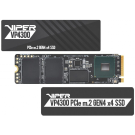 SSD Patriot Viper VP4300, 1TB, M.2 2280, 7400Mb/s (VP4300-1TBM28H) | Patriot ➟ prof.lv