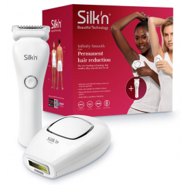 Fotoepilators Silkn Infinity Smooth, Balts (T-MLX34704) | Fotoepilatori ➟ prof.lv