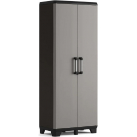 Dārza Skapis Keter Pro Tall Cabinet, 68x39x173cm, Melns/Pelēks (30210847) | Dārza kastes ➟ prof.lv