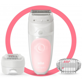 Epilators Braun SES 5620 White/Pink (4210201285557) | Piegāde ar pakomātu ➟ prof.lv