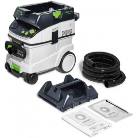 Festool CTL 36 E AC-Planex Пылесос для шлифовки стен, Черный/Белый/Зеленый (576850) | Строительные пылесосы ➟ prof.lv