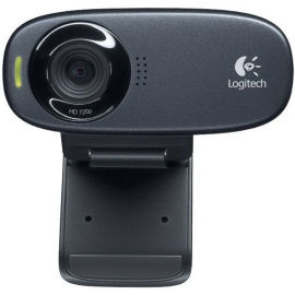 WEB Kamera Logitech C310, 1280x720 (HD), Melna (960-001065) | Web kameras ➟ prof.lv