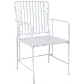 Dārza Krēsls Home4you Jasmine, 54x53x92cm, Balts (40106) | Garden chairs ➟ prof.lv