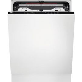 AEG FSE74707P Built-in Dishwasher, White | Iebūvējamās trauku mazgājamās mašīnas ➟ prof.lv