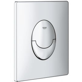 Taustiņš Grohe Skate Air Duo, 156x197mm, Vertikāls, Hroms (38505000) | Spiedpogas ➟ prof.lv