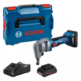 Bosch GNA 18V-16 E Metal Shear 2x4Ah (601529601) | Metal cutting shears ➟ prof.lv