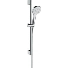 Hansgrohe Croma Select E Vario EcoSmart Душевой комплект Хром/Белый (9 л/мин) (26583400) | Hаборы для душа ➟ prof.lv