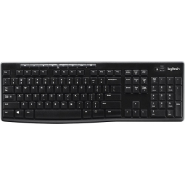 Klaviatūra Logitech K270 US Melna (920-003738) | Klaviatūras ➟ prof.lv